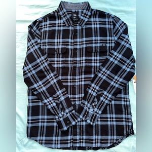 Vans, Westminster Flannel-Frost Blue/Black